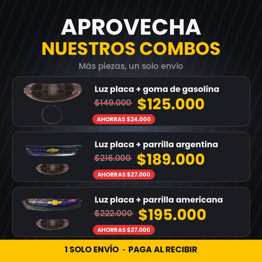 LUZ PLACA CORSA
