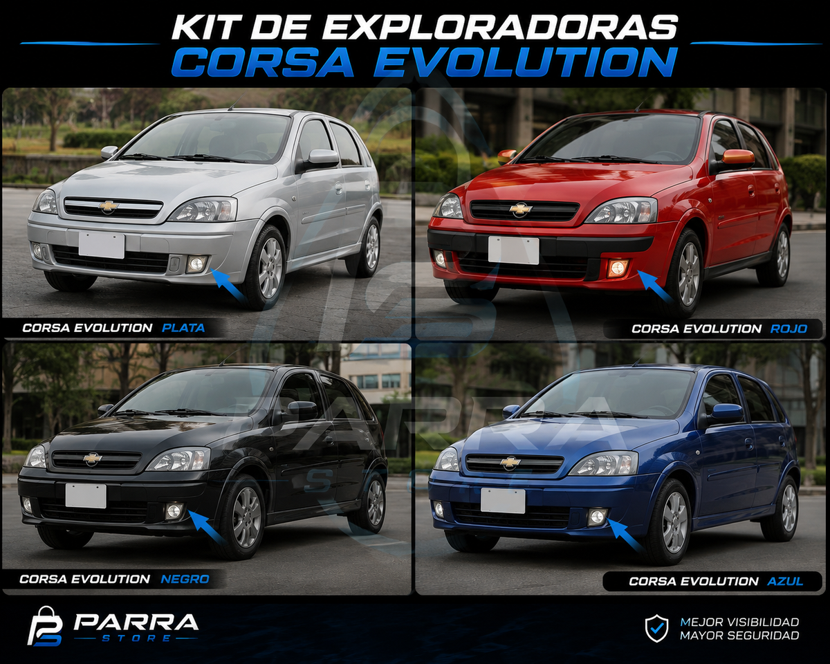 KIT DE EXPLORADORAS CORSA EVOLUTION
