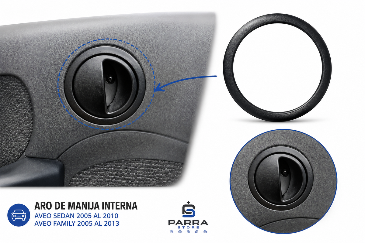 ARO DE LA MANILLA INTERNA DE AVEO SEDAN