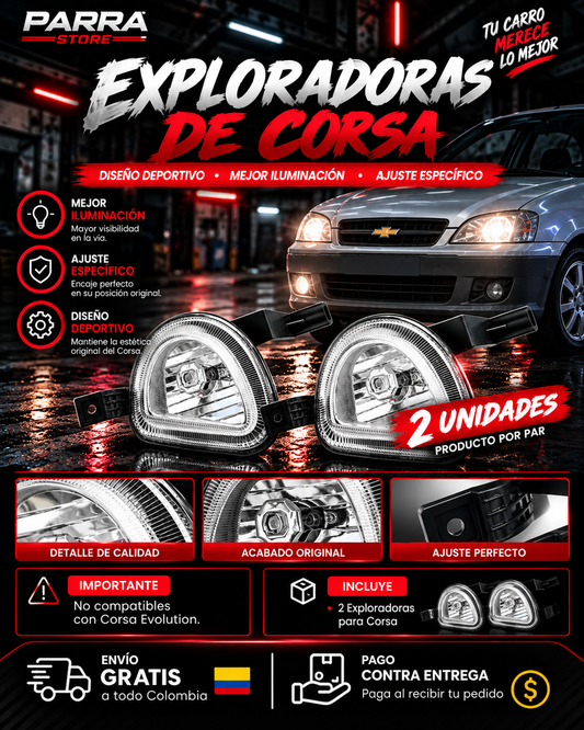EXPLORADORAS DE CORSA 2000 - 2007