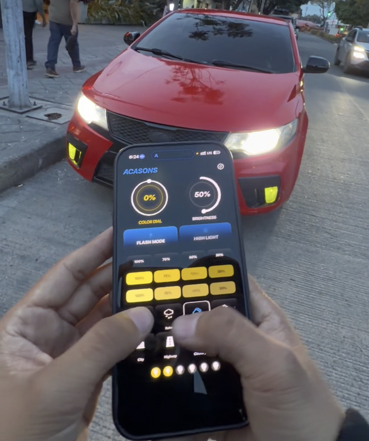 LUCES LED CON IA PARA TU CARRO