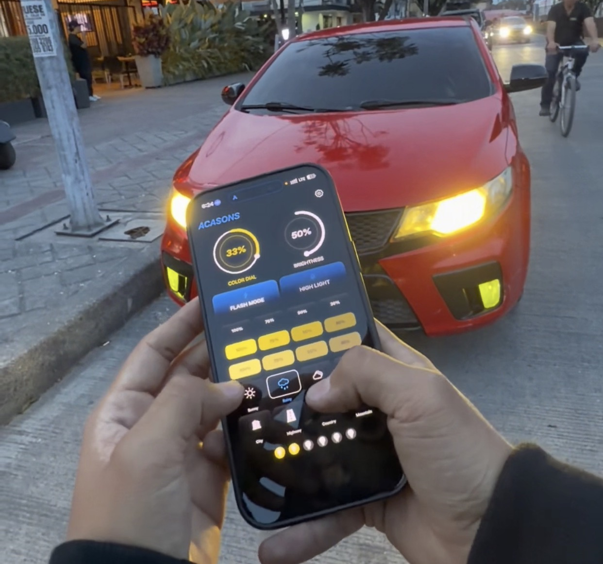 LUCES LED CON IA PARA TU CARRO