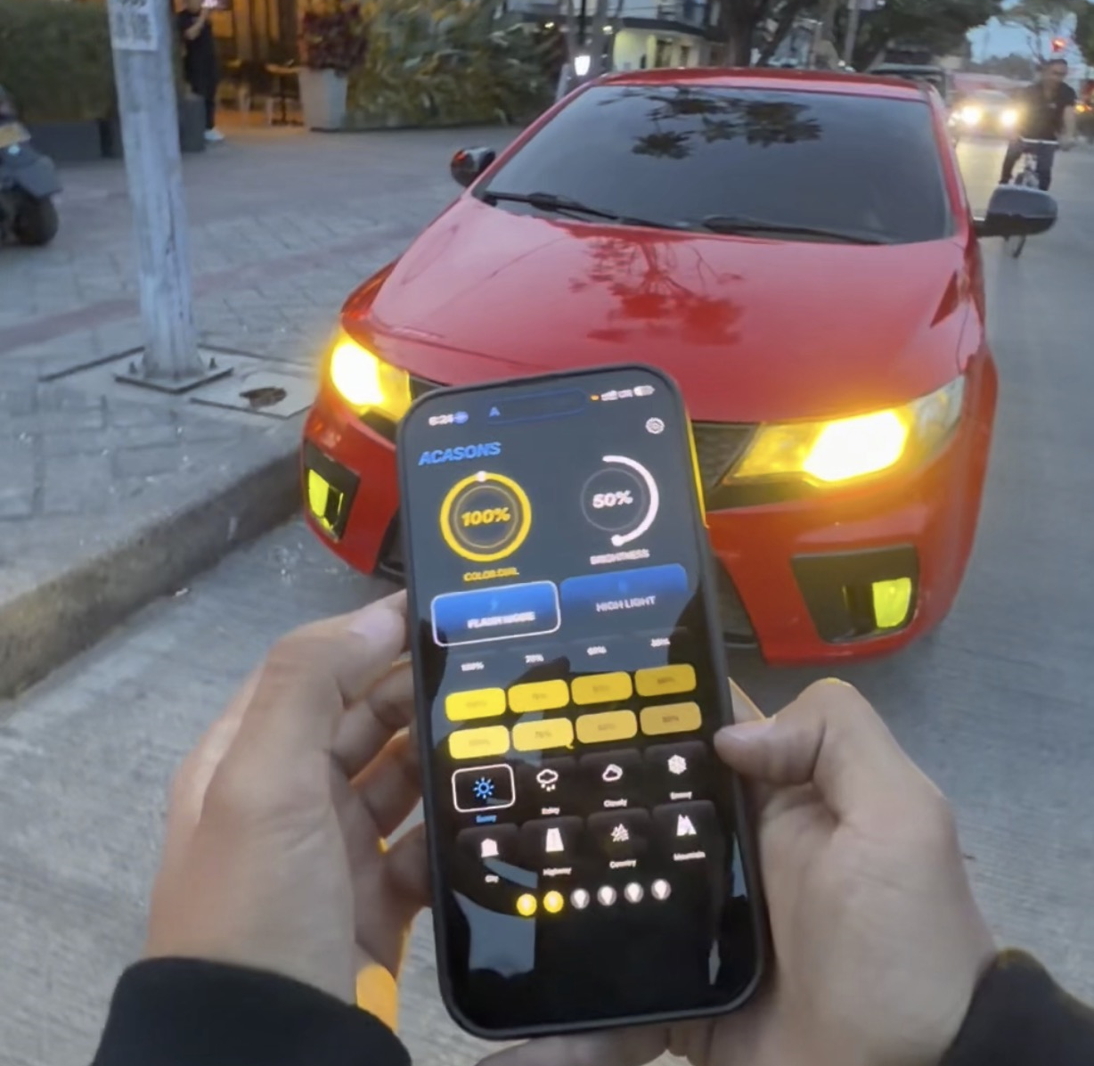 LUCES LED CON IA PARA TU CARRO