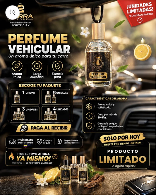 PERFUME PARA CARRO ESENCIA PURA
