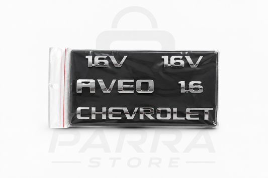 KIT DE LETRAS O EMBLEMAS CHEVROLET AVEO