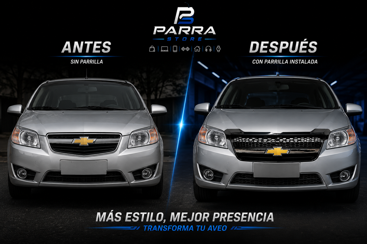 PARILLA FRONTAL AVEO SEDAN 2006-2010