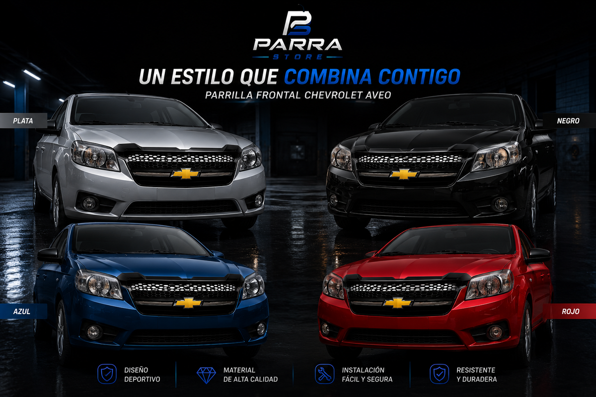 PARILLA FRONTAL AVEO SEDAN 2006-2010